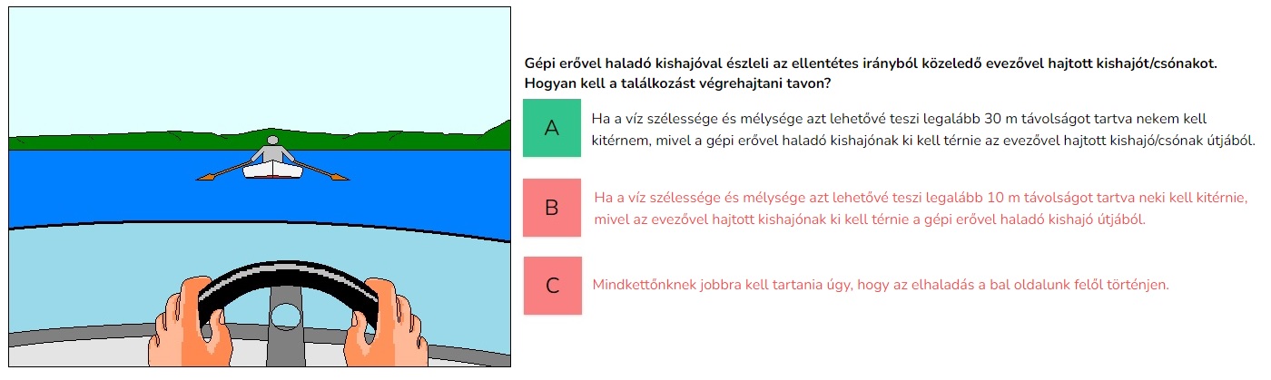 hajozasi szabályzat vizsgakérdés